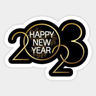 Happy New Year 2023 - Year Of The Rabbit 2023 Sticker